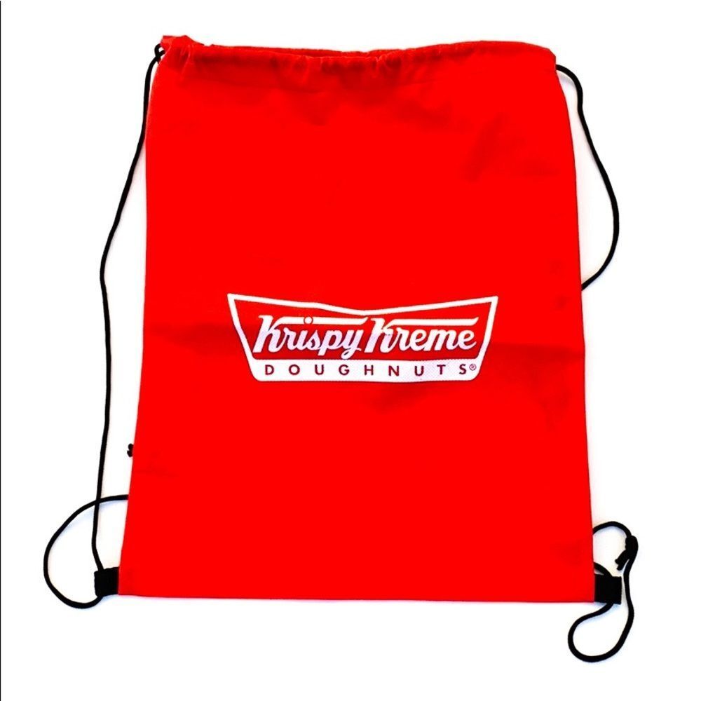 Vintage Krispy Kreme Draw String back pack